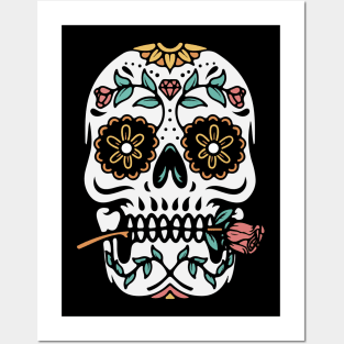 Sugar Skull II Day of the Dead Posters and Art